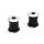 Handlebars damper kit for riser installing rubber bushings for Harley