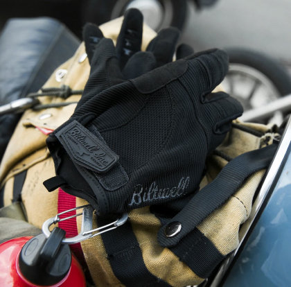 Biltwell Gloves Moto Schwarz