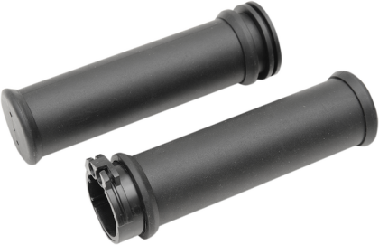 Grip set low diameter for small hands OEM style black for Harley-Davidson®