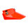 Biltwell Moto Visor Helm Schirmchen orange