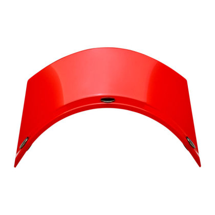 Biltwell Moto Visor Helm Schirmchen rot