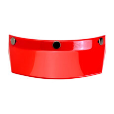 Biltwell Moto Visor Helm Schirmchen rot