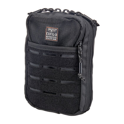 Biltwell Exfil-3 bar bag black 2.0