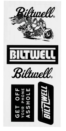 Biltwell Sticker Sheet Aufkleber-Set B