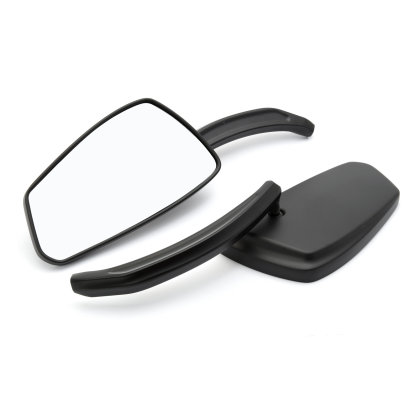 Custom Mirror Profile black with E-mark, Set, -  imperfect