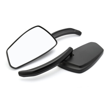 Custom Mirror Profile black with E-mark, - imperfect