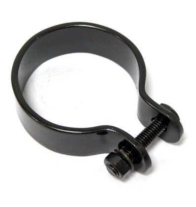 Exhaust end clamp 45 mm 1 3/4 inch (6 mm screw) Harley muffler