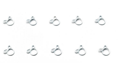 Fuel hose clamps 6mm (10pc)