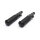 Footpegs Sundance O-Ring style with square mount, black