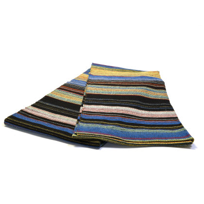 5Special portugiesische Light Travel Blanket hangefertigt, organische Baumwolle