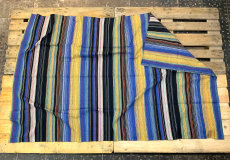 5Special portuguese "Light Travel Blanket" handmade, recycled cotton