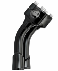 6" Biltwell Riser Murdock pullback black with certificate for 1" handlebars