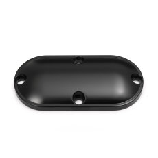 Inspection cover stepped Harley-BigTwin, black