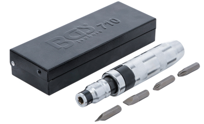 Hand impact wrench set with bits