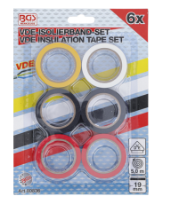 VDE insulating tape assortment 6 pcs.