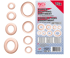 Sealing ring assortment 75-piece