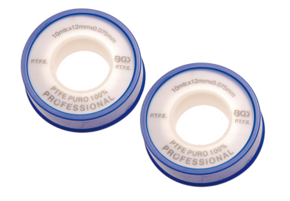PTFE sealing tape set 10m, 2 pieces