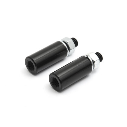Turn signal extension 30 mm for turn signals with M8 thread, black, pair