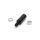 Turn signal extension 30 mm for turn signals with M8 thread, black, pair