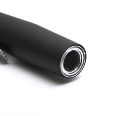Muffler Custom STRAIGHT black & ROCKET INC. Sound Factory dB-eater
