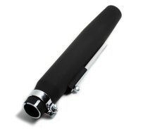 Muffler Custom STRAIGHT black & ROCKET INC. Sound Factory dB-eater