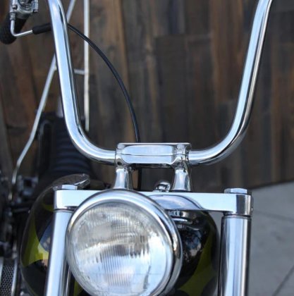2 Biltwell Riser Thunder poliert mit Teilegutachten fr 1 Zoll Lenker