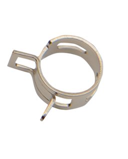 Spring clamp chrome for hoses 10  mm (3/8)