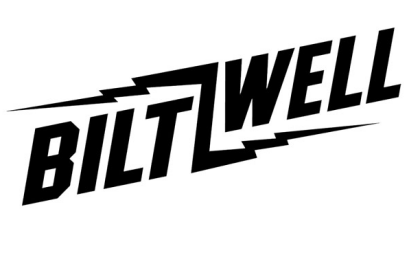 Biltwell Bolt Sticker schwarz 6" (15 cm)