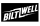 Biltwell Bolt Sticker weiss reflektierend 6" (15 cm)