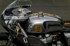 Wannabe Choppers WannaClutch Kupplungsarmatur für 1" Lenker, Messing