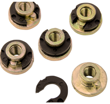 thumbnail image 2 of CNC Rear Fender Seat Bolt Nut Mounting Kit For Harley Davidson 1996-2022 – Silver Aluminum 2 of 5