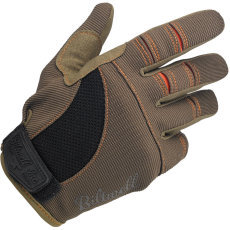 Biltwell Gloves Moto Braun/Orange L