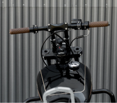 Biltwell Torker grips 1", chocolate brown