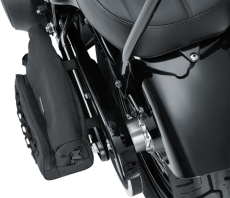 Kuryakyn Hoodrat universal swingarm bag for Harley Softail