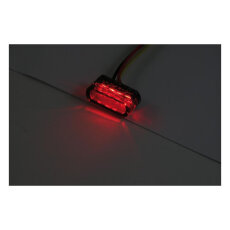 Micro LED Rücklicht/Bremslicht Kombination smoke 12V, ECE