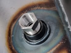 Reducing adapter for petrol tap from 3/8"  to 1/4" NPT