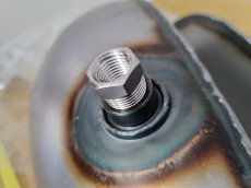 Reducing adapter for petrol tap from 3/8"  to 1/4" NPT