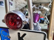 Motone "Eldorado" LED Tail Light - polished, ECE