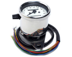 Mini-Speedo 60 mm with LED Control White Face
