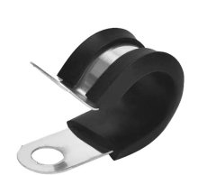 Adel clamp stainless steel 10mm p-clip 3/8"