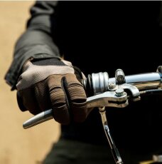 Biltwell Gloves Moto Coyote/Braun/Beige/Schwarz (nur S)