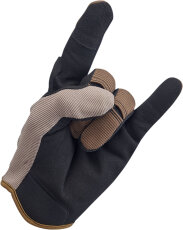 Biltwell Gloves Moto Coyote/Braun/Beige/Schwarz (nur S)