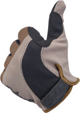 Biltwell Gloves Moto Coyote/Braun/Beige/Schwarz (nur S)
