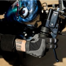 Biltwell Gloves Handschuhe Moto Grau/Schwarz