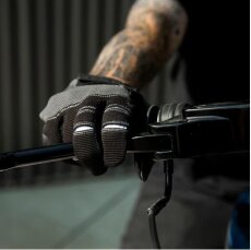 Biltwell Gloves Handschuhe Moto Grau/Schwarz
