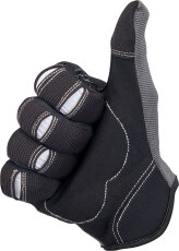Biltwell Gloves Handschuhe Moto Grau/Schwarz