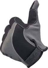 Biltwell Gloves Handschuhe Moto Grau/Schwarz