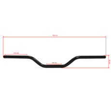 Lenker "Street Tracker" 22 mm, schwarz