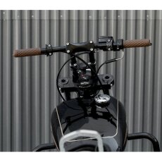 Biltwell Torker grips, chocolate brown