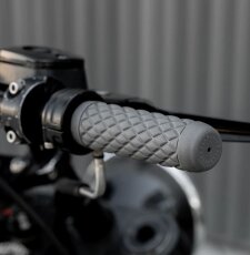 Biltwell Torker Griffe, grau 1 Zoll